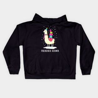 New year llamas gift for daughter, son, mom, aunt, father, nana Kids Hoodie